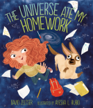 book cover for The Universe Ate My Homework