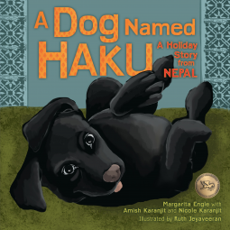 book cover for A Dog Named Haku