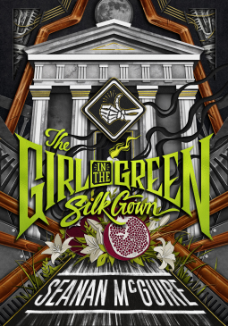 book cover for The Girl in the Green Silk Gown