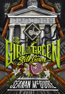 book cover for The Girl in the Green Silk Gown