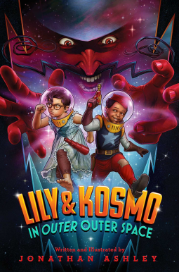 book cover for Lily & Kosmo in Outer Outer Space