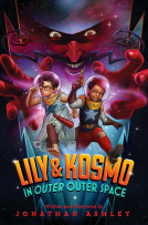 book cover for Lily & Kosmo in Outer Outer Space
