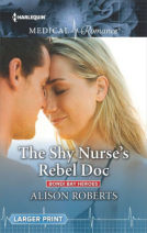 book cover for The Shy Nurse's Rebel Doc