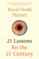 book cover for 21 Lessons for the 21st Century