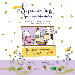 book cover for Little Superhero Chefs’ Epicurean Adventures