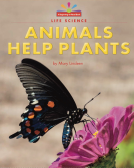 book cover for Animals Help Plants