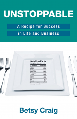 book cover for Unstoppable: A Recipe for Success in Life and Business