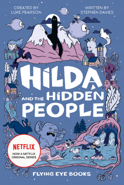 book cover for Hilda and the Hidden People
