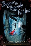 book cover for Begone the Raggedy Witches