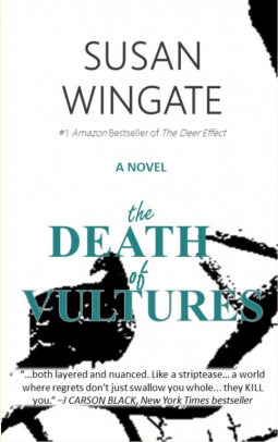 book cover for The Death of Vultures