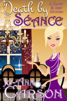 book cover for Death by Séance