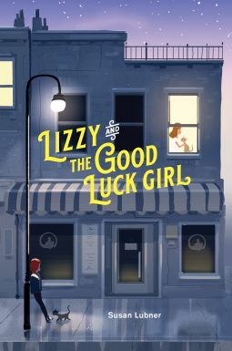 book cover for Lizzy and the Good Luck Girl