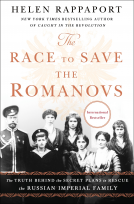 book cover for The Race to Save the Romanovs