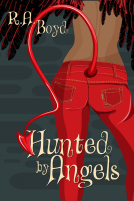 book cover for Hunted by Angels