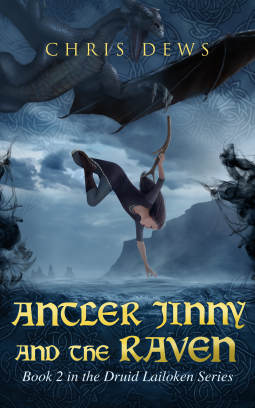 book cover for Antler Jinny and the Raven
