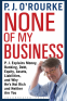 Cover Image: None of My Business