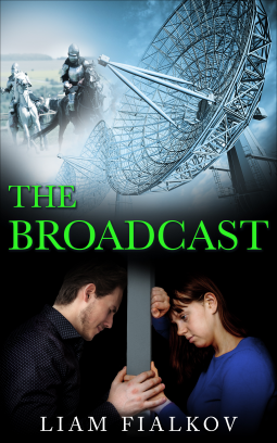 book cover for The Broadcast