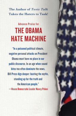 book cover for The Obama Hate Machine