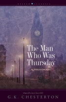 book cover for The Man Who Was Thursday