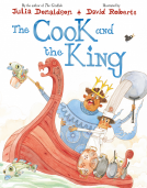book cover for The Cook and the King