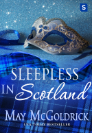 book cover for Sleepless in Scotland