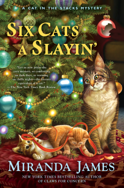book cover for Six Cats a Slayin'