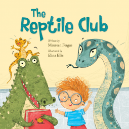book cover for The Reptile Club