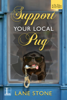 book cover for Support Your Local Pug