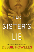 book cover for Her Sister's Lie