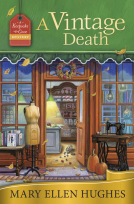 book cover for A Vintage Death