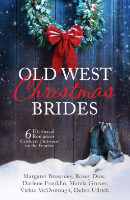 book cover for Old West Christmas Brides