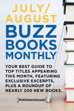 book cover for July/August 2018 Buzz Books Monthly