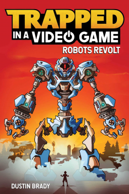book cover for Trapped in a Video Game
