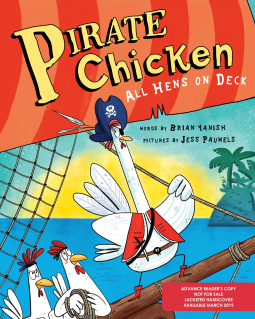 book cover for Pirate Chicken: All Hens on Deck