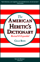 book cover for The American Heretic's Dictionary