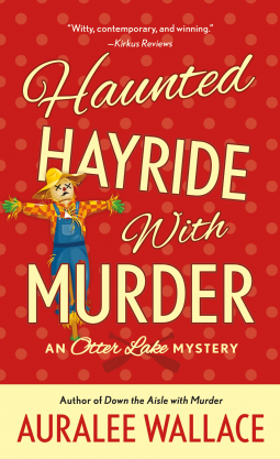book cover for Haunted Hayride with Murder