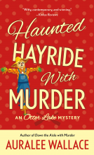 book cover for Haunted Hayride with Murder