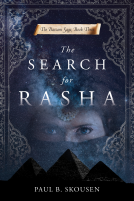 book cover for The Search for Rasha