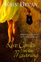 book cover for Love Comes in the Mourning