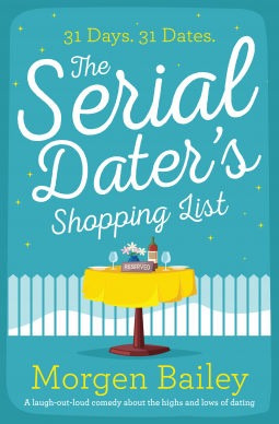 book cover for The Serial Dater's Shopping List