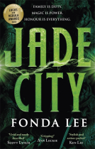 book cover for Jade City