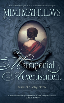 book cover for The Matrimonial Advertisement