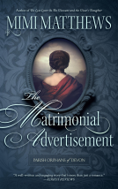 book cover for The Matrimonial Advertisement