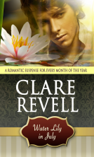 book cover for Water Lily in July