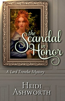 book cover for The Scandal in Honor