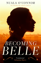 book cover for Becoming Belle