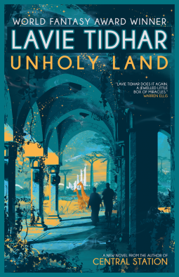 book cover for Unholy Land