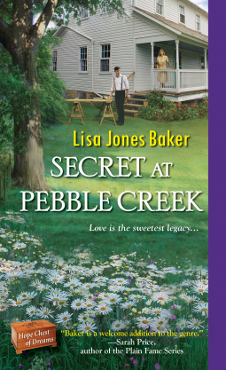 book cover for Secret at Pebble Creek