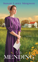 book cover for The Mending