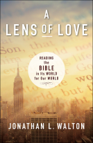 book cover for A Lens of Love